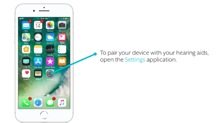 How to pair hearing aids with your device
